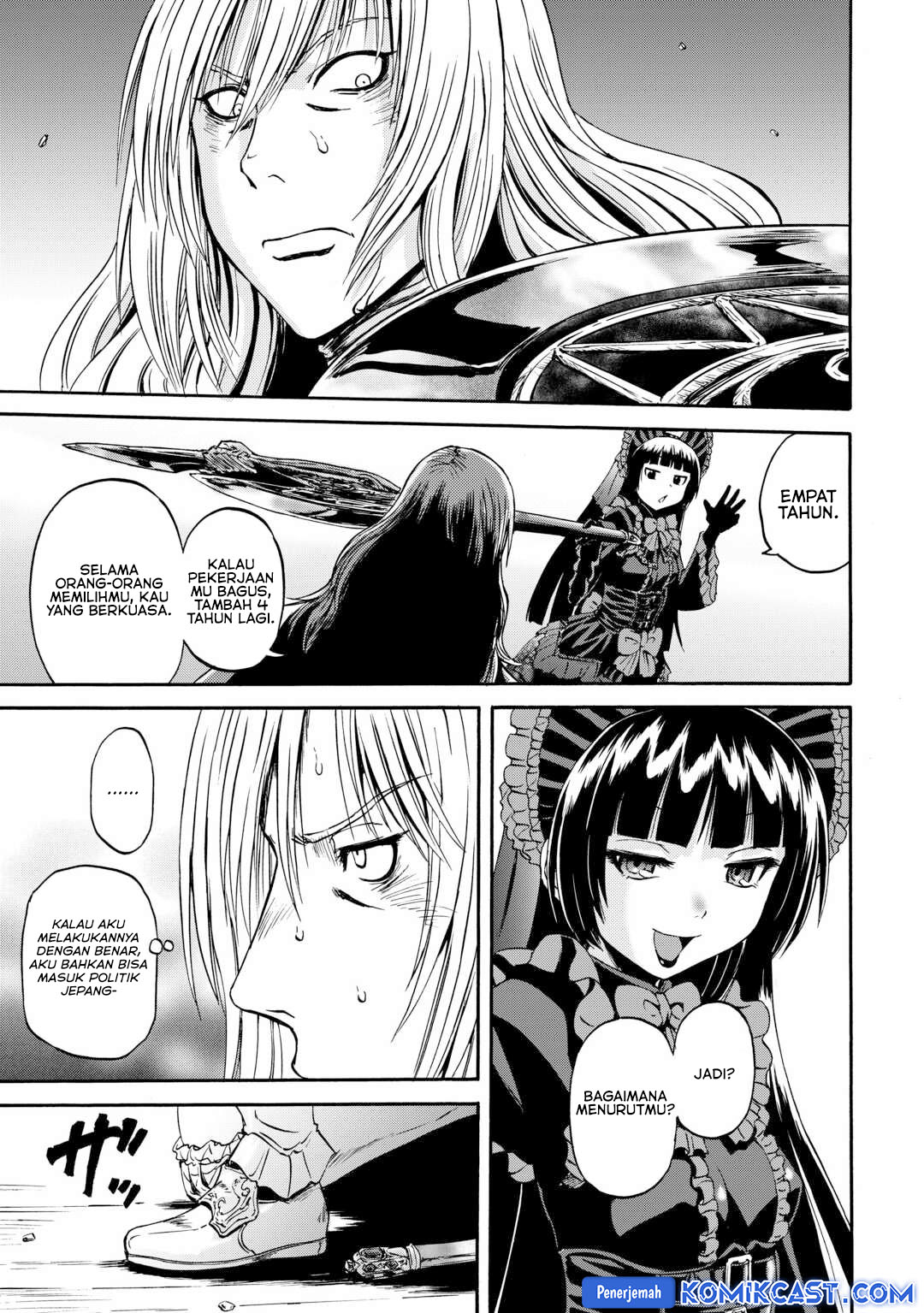 Gate – Jietai Kare no Chi nite Kaku Tatakeri Chapter 140 Gambar 37