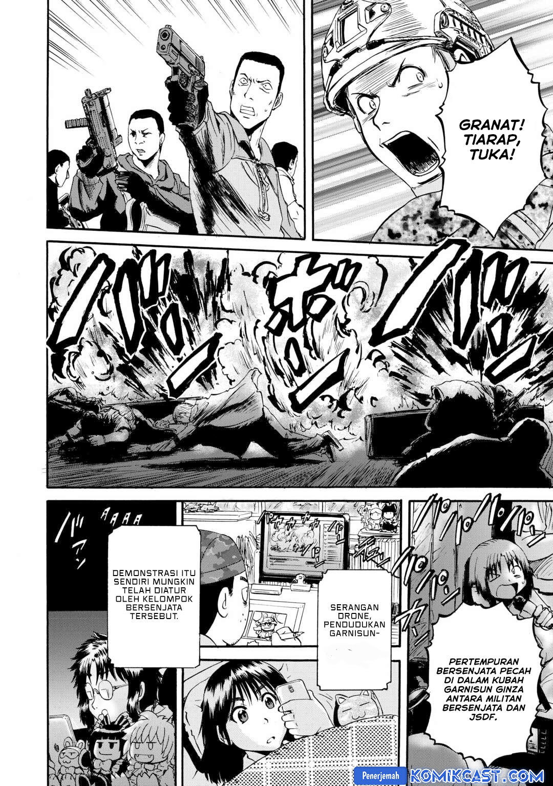 Gate – Jietai Kare no Chi nite Kaku Tatakeri Chapter 140 Gambar 40