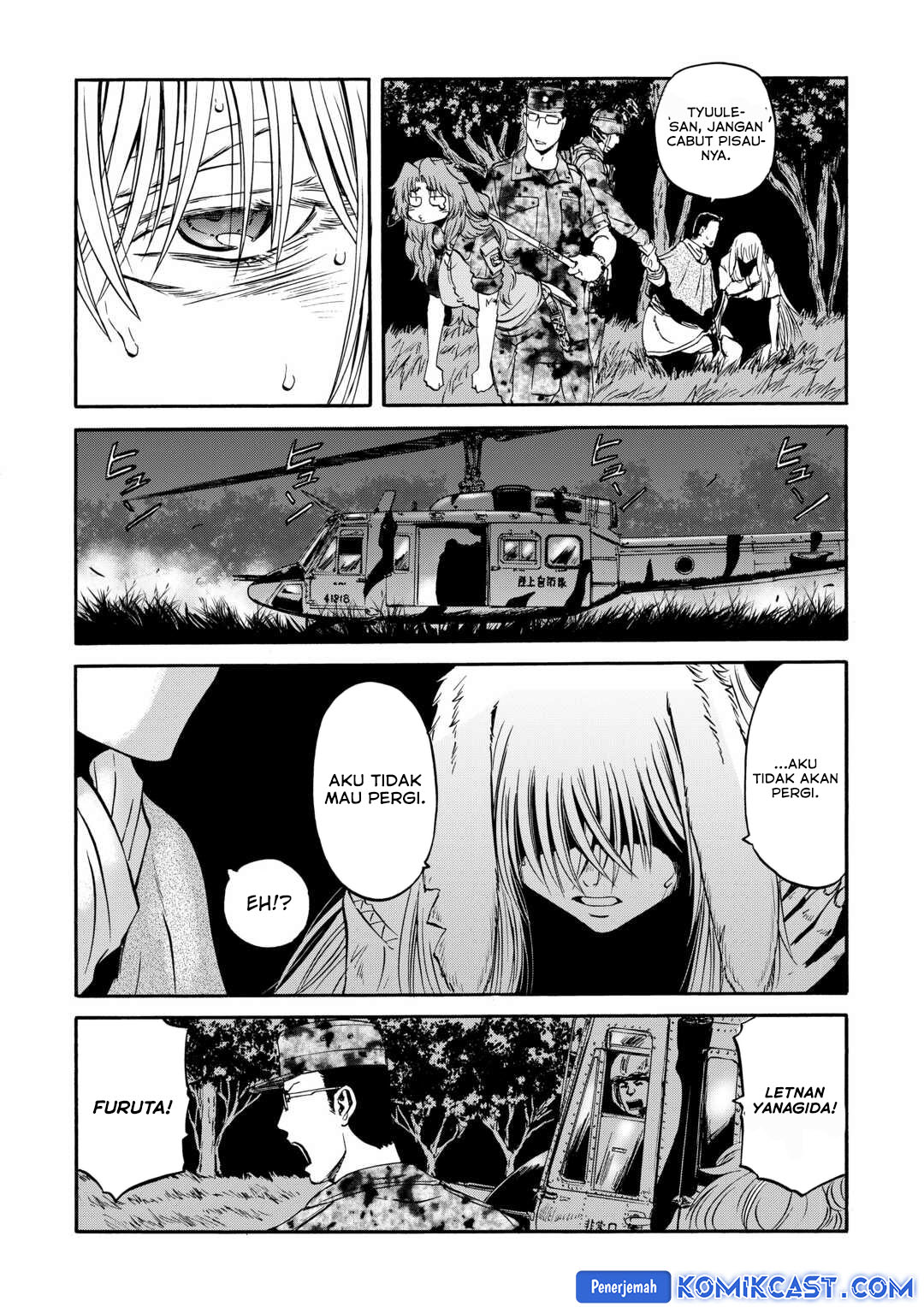 Gate – Jietai Kare no Chi nite Kaku Tatakeri Chapter 141 Gambar 12