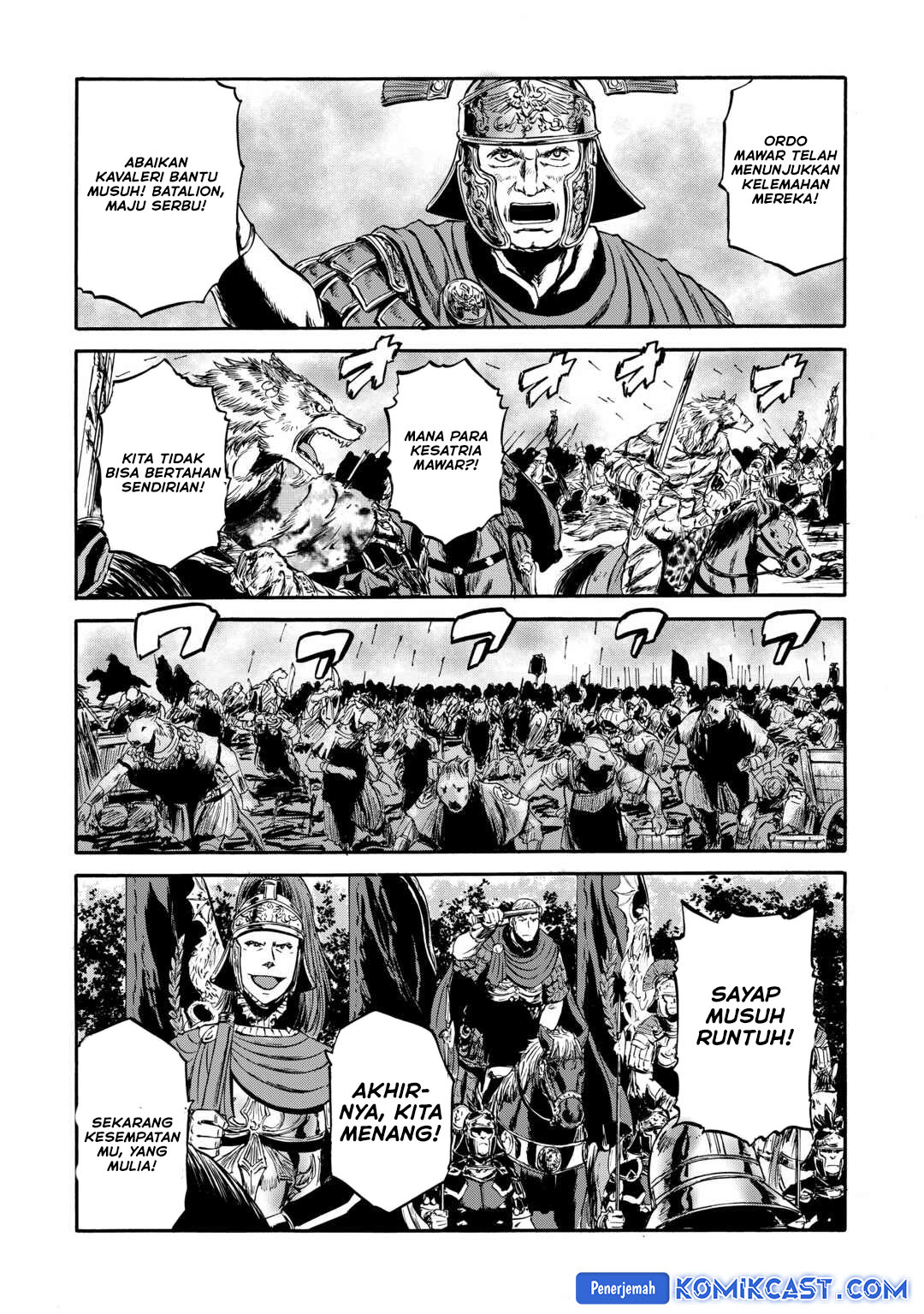 Gate – Jietai Kare no Chi nite Kaku Tatakeri Chapter 141 Gambar 24