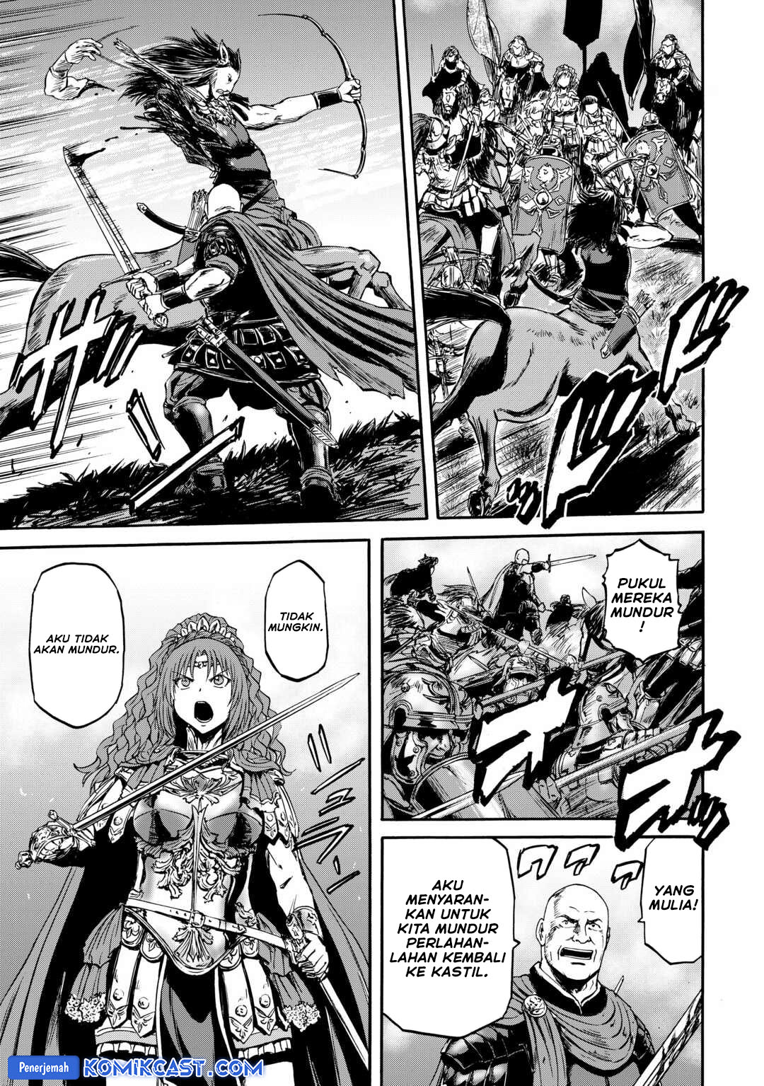 Gate – Jietai Kare no Chi nite Kaku Tatakeri Chapter 141 Gambar 22