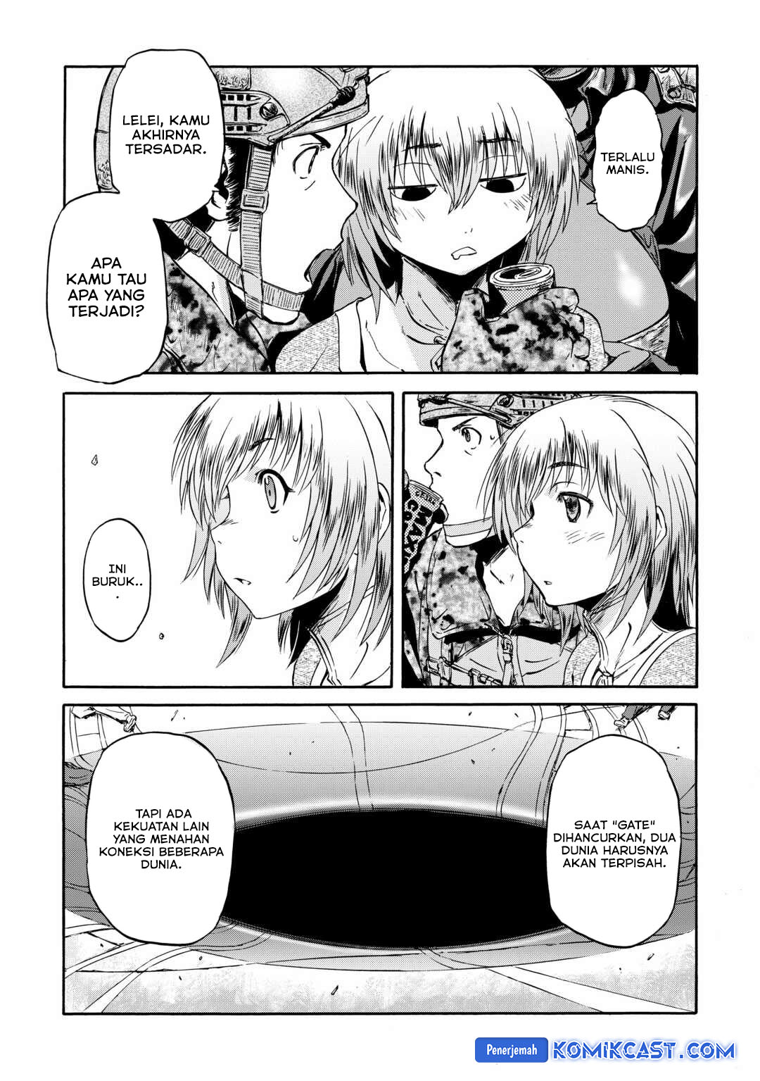Gate – Jietai Kare no Chi nite Kaku Tatakeri Chapter 141 Gambar 37