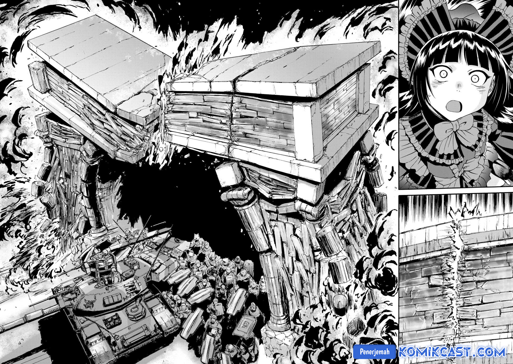 Gate – Jietai Kare no Chi nite Kaku Tatakeri Chapter 141 Gambar 4