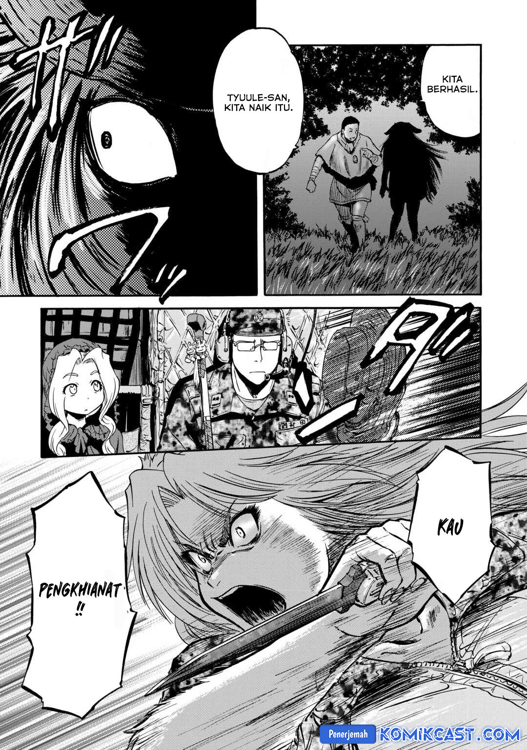 Gate – Jietai Kare no Chi nite Kaku Tatakeri Chapter 141 Gambar 8