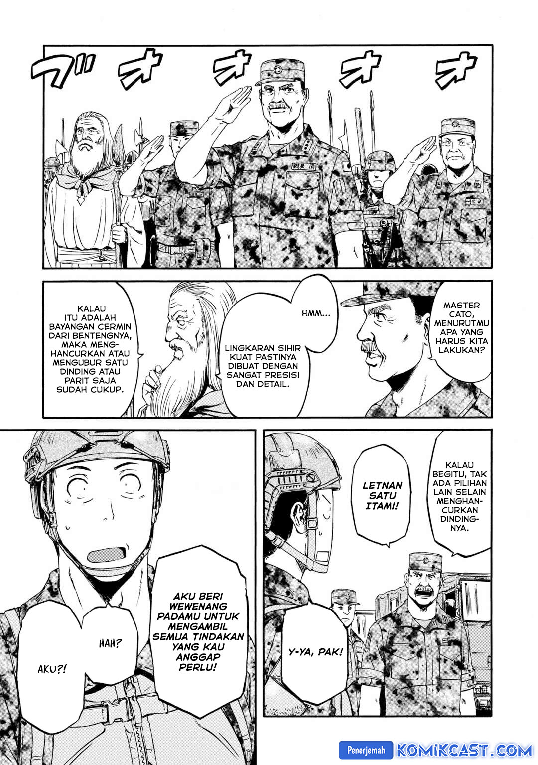 Gate – Jietai Kare no Chi nite Kaku Tatakeri Chapter 142 Gambar 12