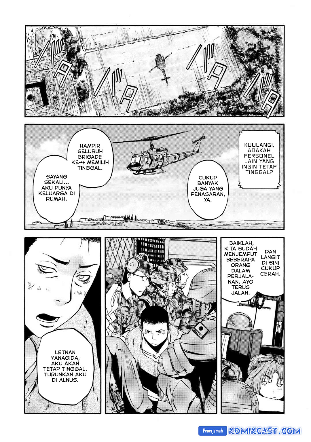 Gate – Jietai Kare no Chi nite Kaku Tatakeri Chapter 142 Gambar 24