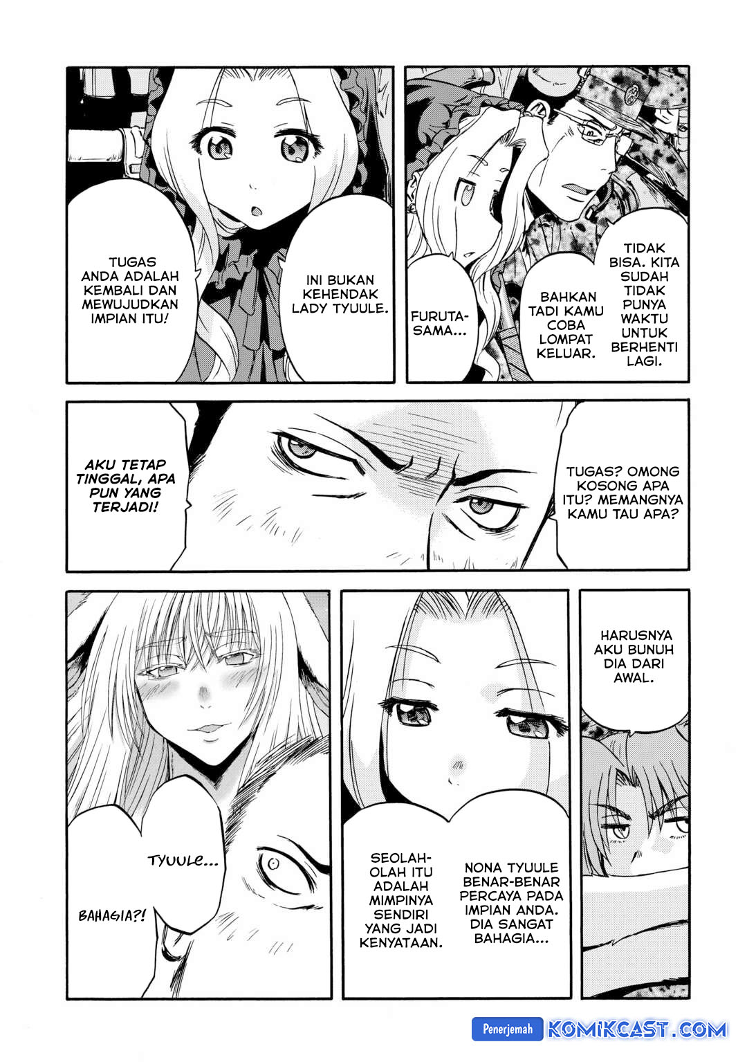 Gate – Jietai Kare no Chi nite Kaku Tatakeri Chapter 142 Gambar 25