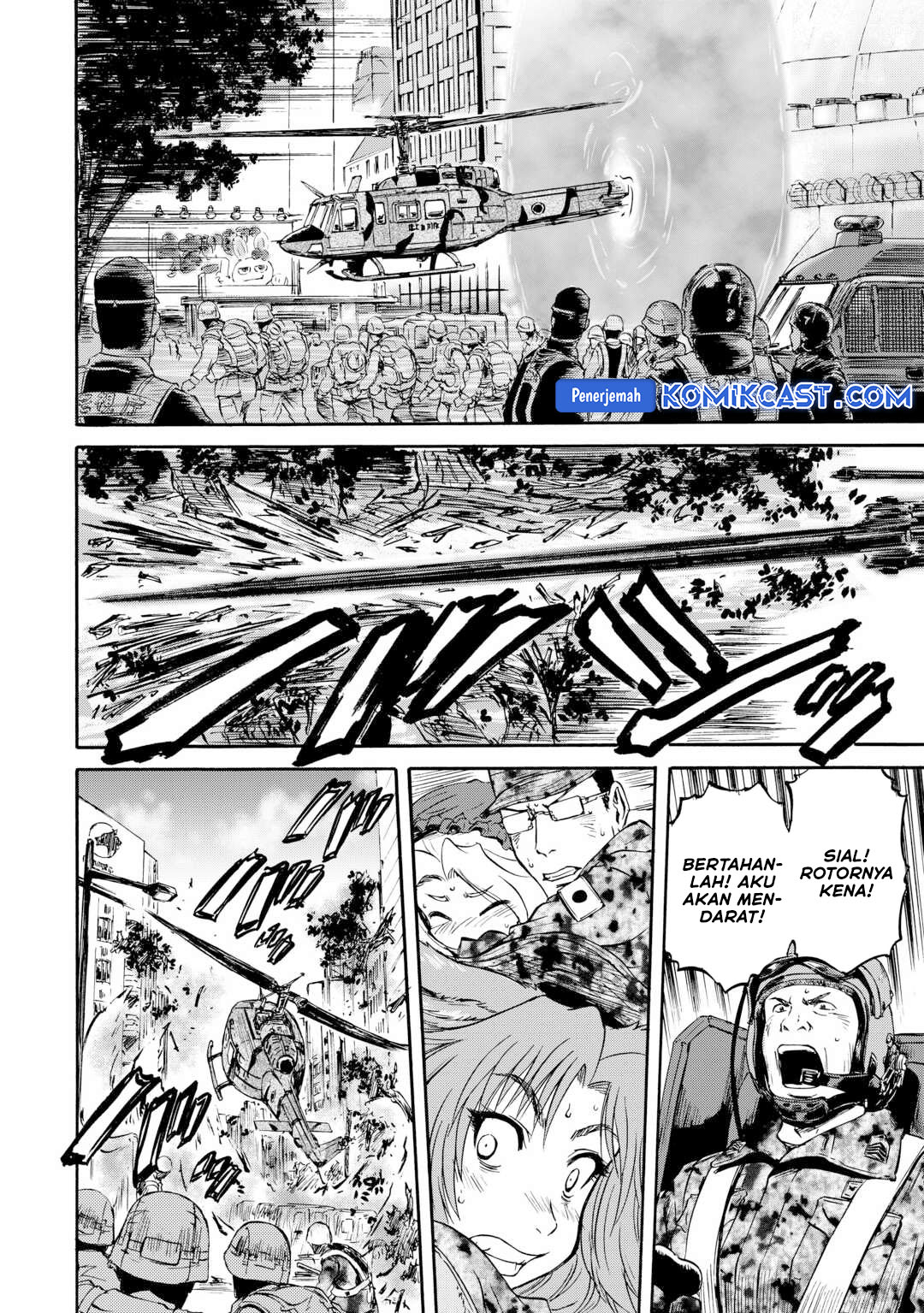 Gate – Jietai Kare no Chi nite Kaku Tatakeri Chapter 142 Gambar 29