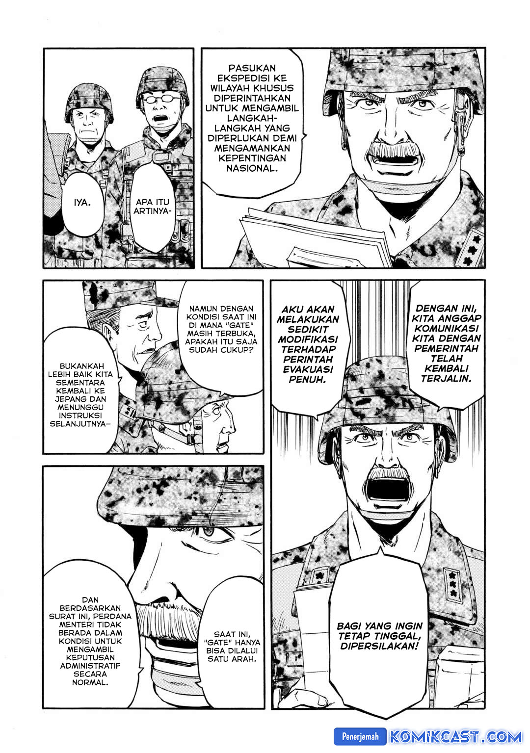 Gate – Jietai Kare no Chi nite Kaku Tatakeri Chapter 142 Gambar 20