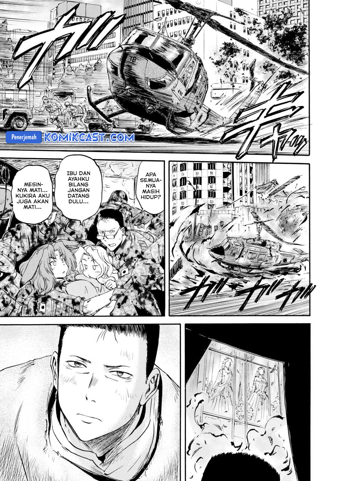 Gate – Jietai Kare no Chi nite Kaku Tatakeri Chapter 142 Gambar 30