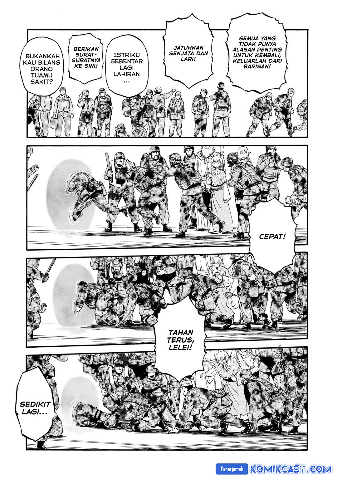 Gate – Jietai Kare no Chi nite Kaku Tatakeri Chapter 142 Gambar 32