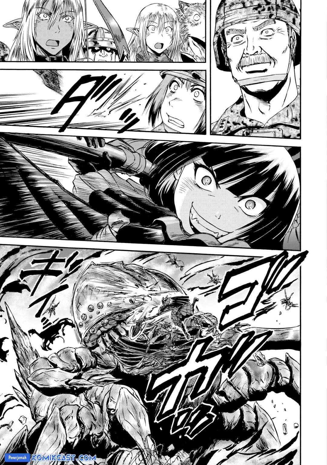 Gate – Jietai Kare no Chi nite Kaku Tatakeri Chapter 142 Gambar 42