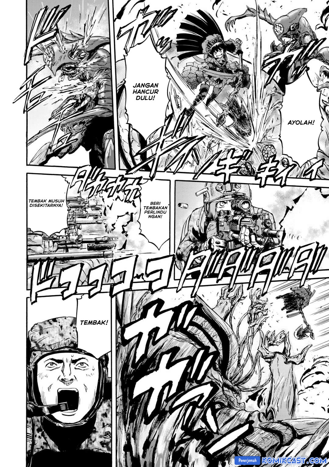 Gate – Jietai Kare no Chi nite Kaku Tatakeri Chapter 142 Gambar 43