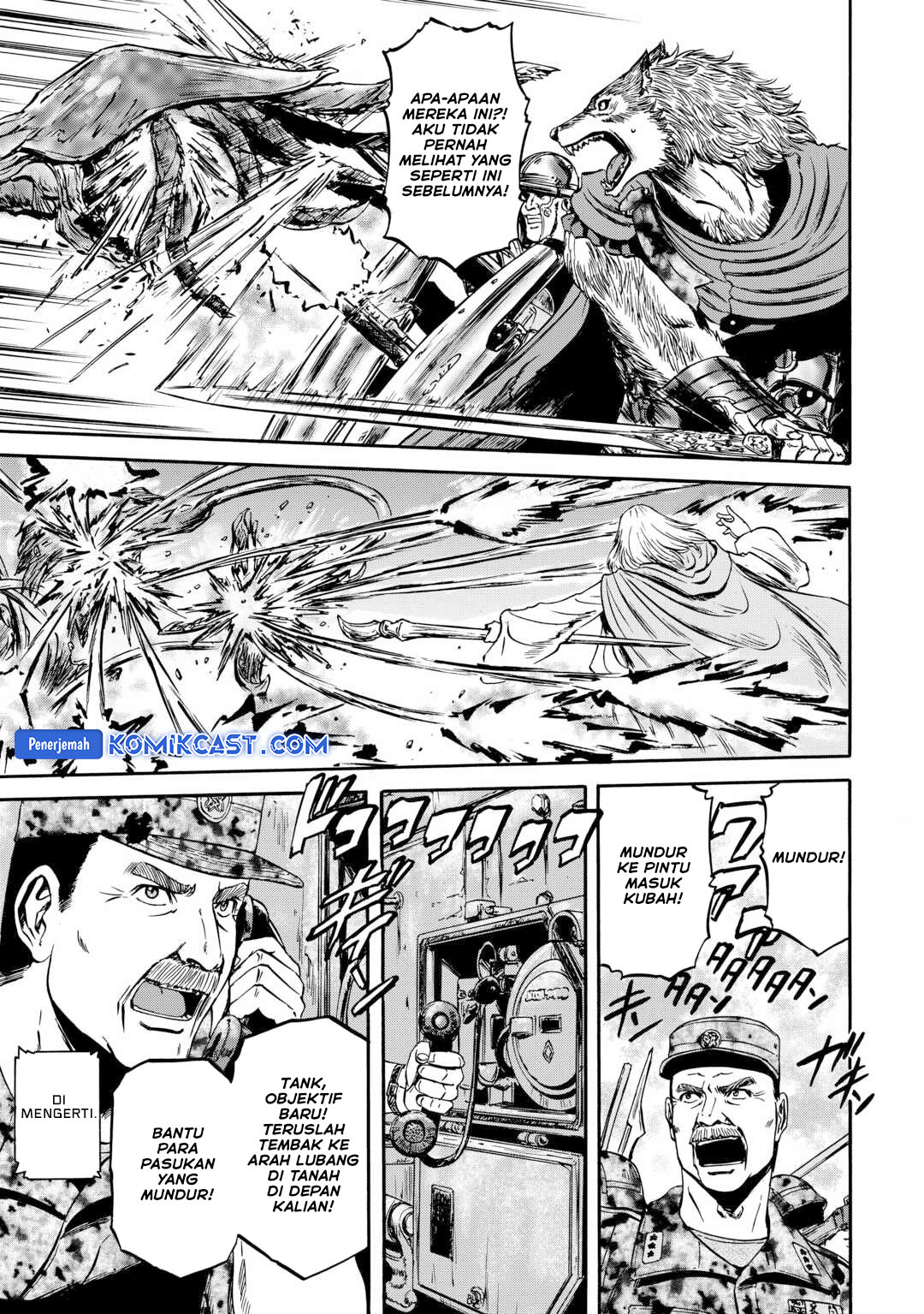 Gate – Jietai Kare no Chi nite Kaku Tatakeri Chapter 142 Gambar 6