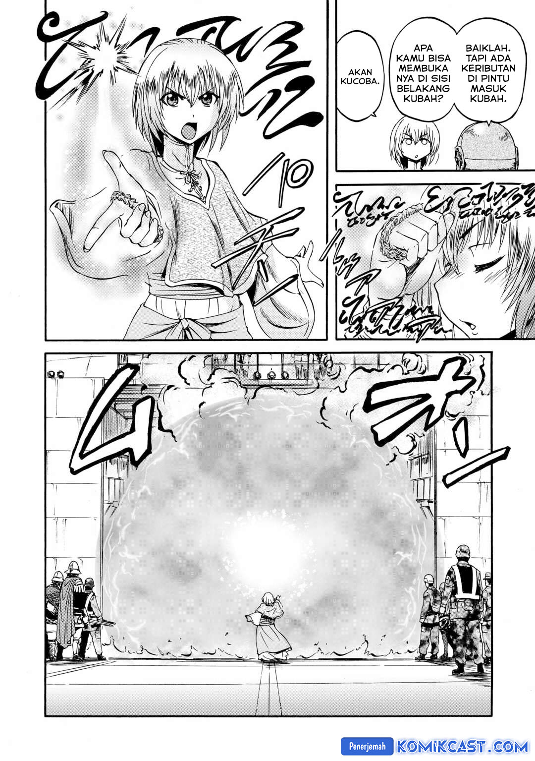 Gate – Jietai Kare no Chi nite Kaku Tatakeri Chapter 142 Gambar 9