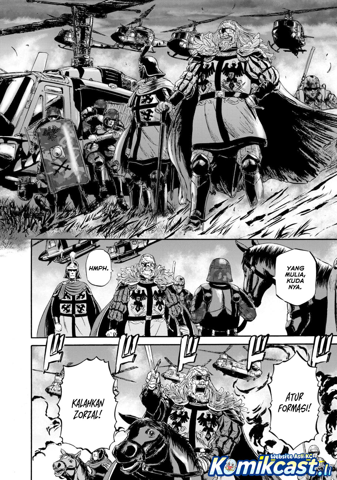 Gate – Jietai Kare no Chi nite Kaku Tatakeri Chapter 143.2 Gambar 10