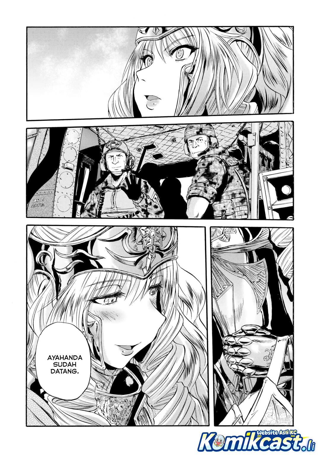 Gate – Jietai Kare no Chi nite Kaku Tatakeri Chapter 143.2 Gambar 13