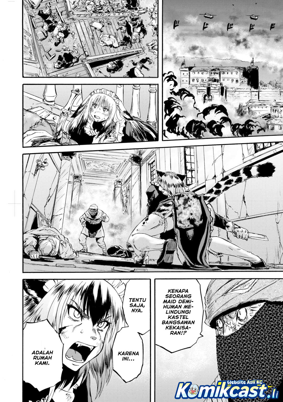 Gate – Jietai Kare no Chi nite Kaku Tatakeri Chapter 143.2 Gambar 14