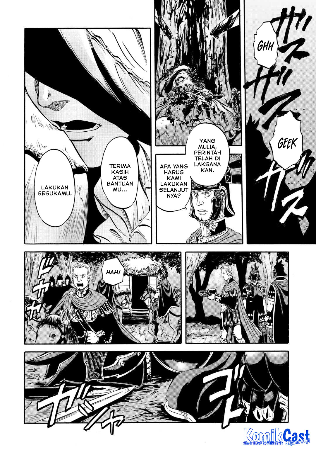 Gate – Jietai Kare no Chi nite Kaku Tatakeri Chapter 143.2 Gambar 38