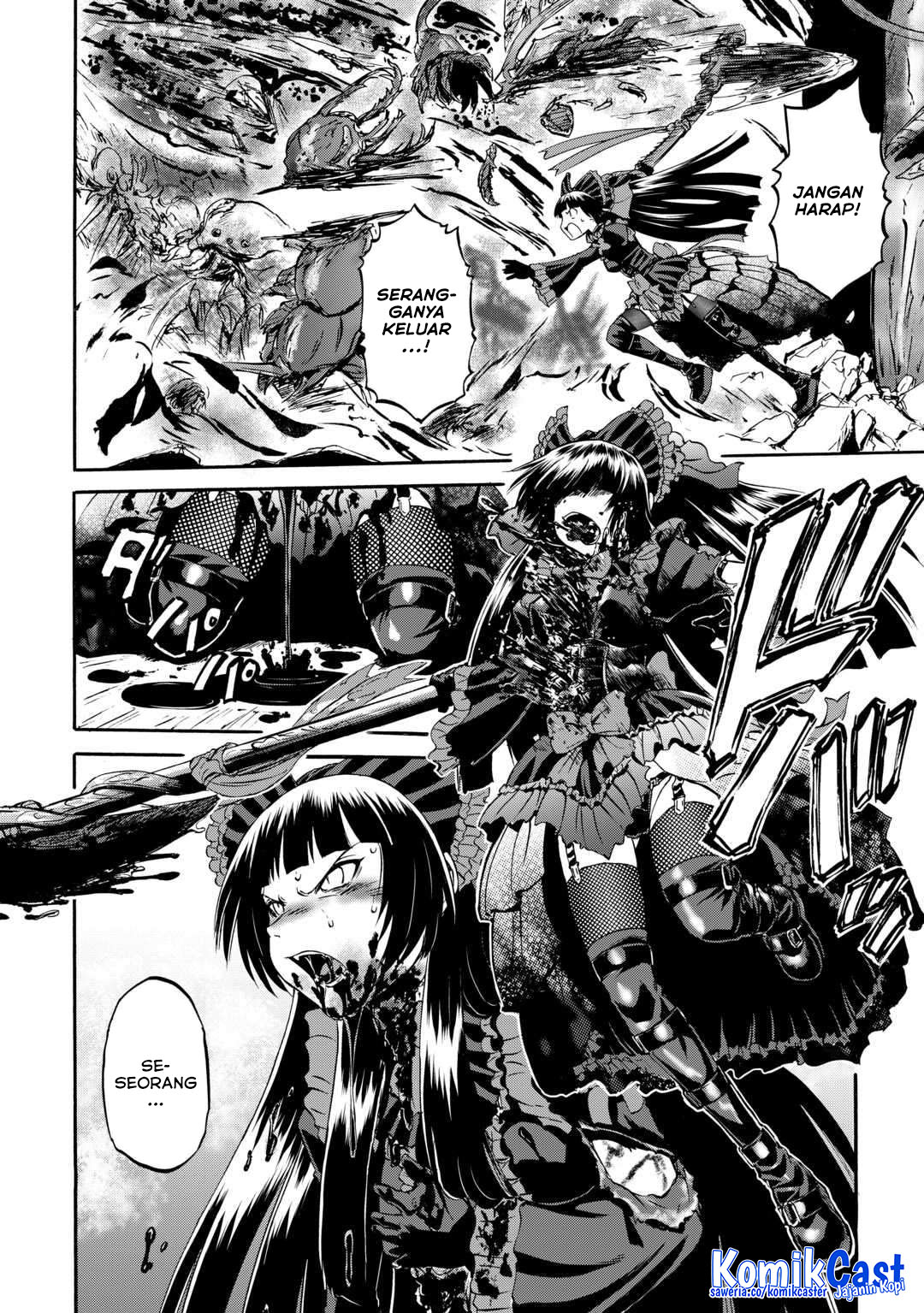 Gate – Jietai Kare no Chi nite Kaku Tatakeri Chapter 143 Gambar 19