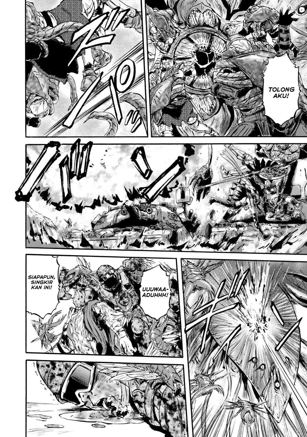 Gate – Jietai Kare no Chi nite Kaku Tatakeri Chapter 143 Gambar 11