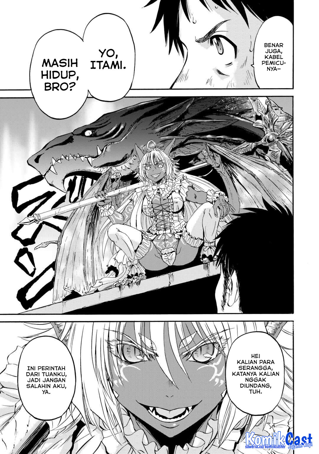 Gate – Jietai Kare no Chi nite Kaku Tatakeri Chapter 143 Gambar 24