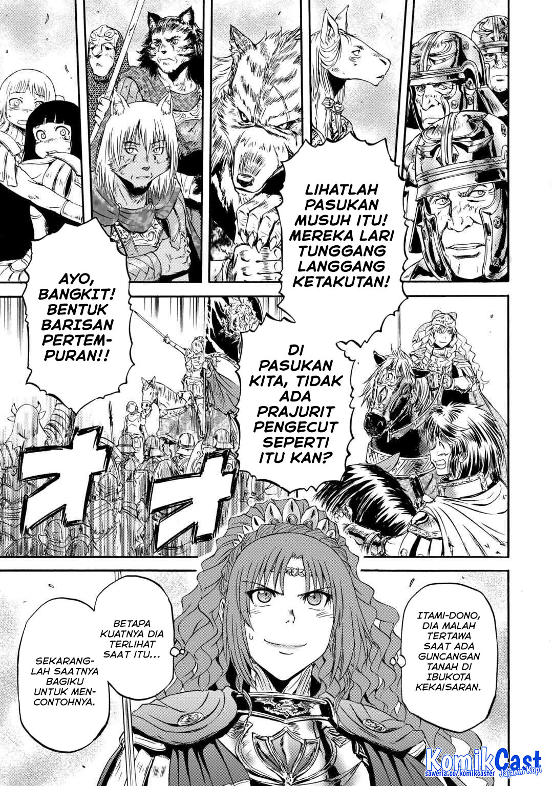 Gate – Jietai Kare no Chi nite Kaku Tatakeri Chapter 143 Gambar 37