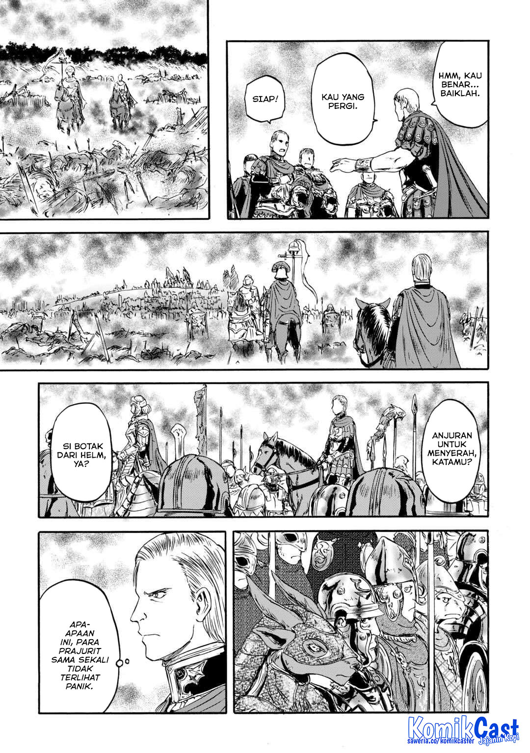 Gate – Jietai Kare no Chi nite Kaku Tatakeri Chapter 143 Gambar 39