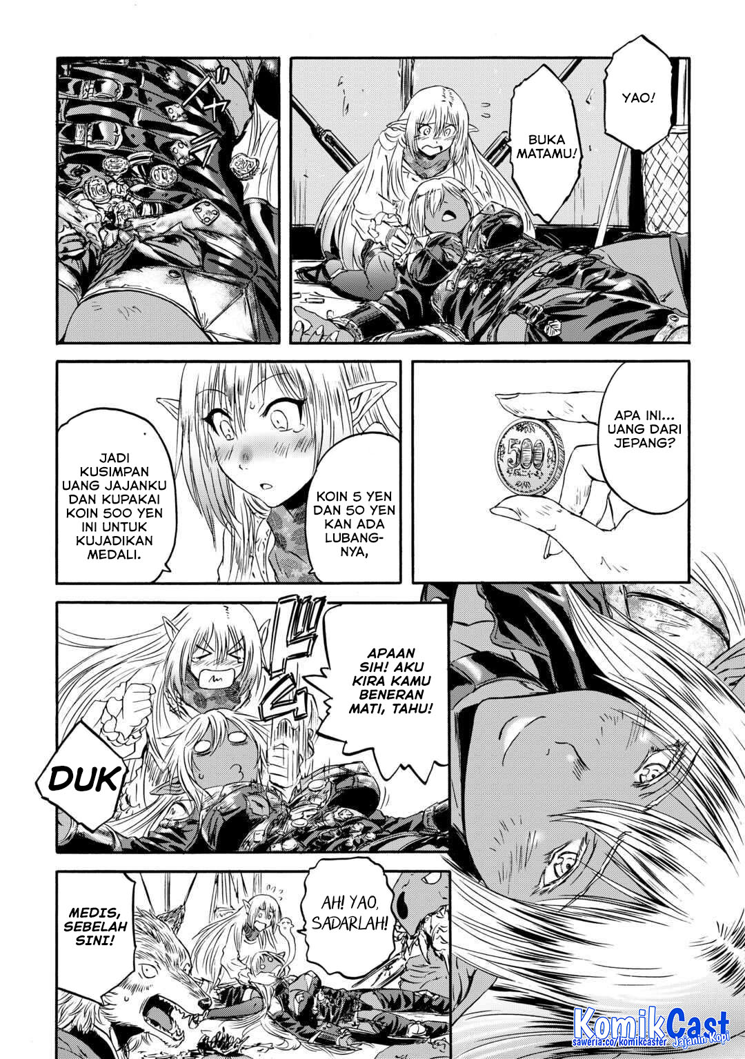 Gate – Jietai Kare no Chi nite Kaku Tatakeri Chapter 143 Gambar 30