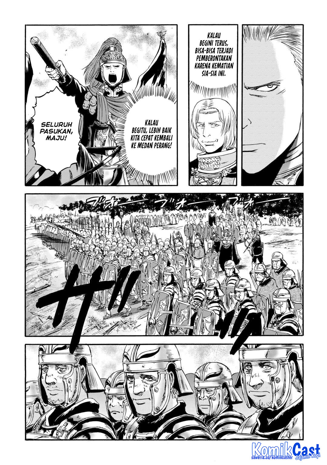 Gate – Jietai Kare no Chi nite Kaku Tatakeri Chapter 143 Gambar 44