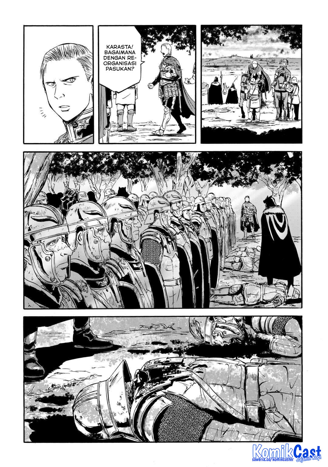 Gate – Jietai Kare no Chi nite Kaku Tatakeri Chapter 143 Gambar 42