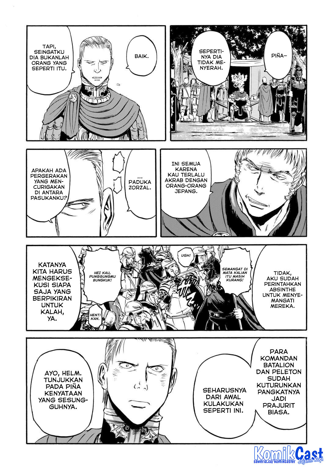 Gate – Jietai Kare no Chi nite Kaku Tatakeri Chapter 143 Gambar 43