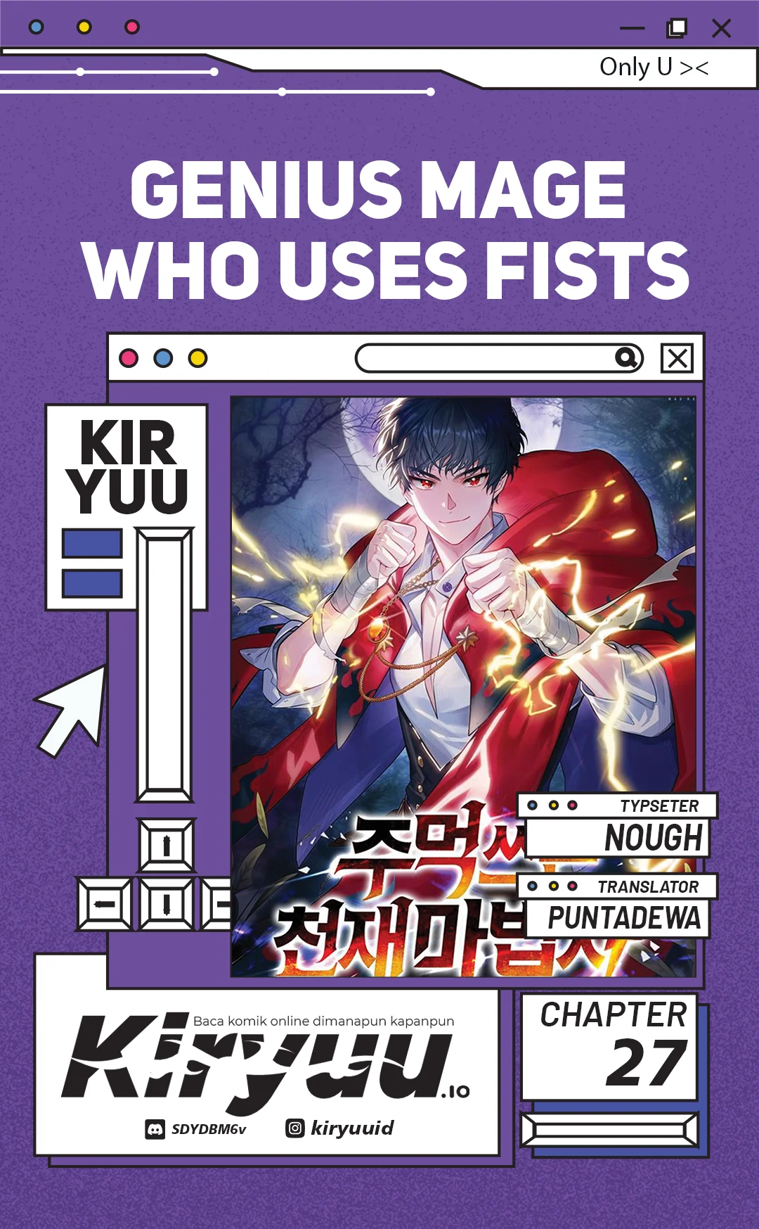 Komik Genius Mage Who Uses Fists Chapter 27 gambar nomor 1