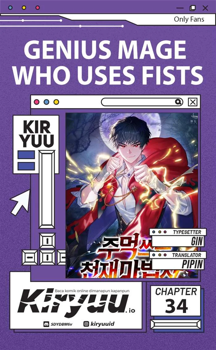 Komik Genius Mage Who Uses Fists Chapter 34 gambar nomor 1