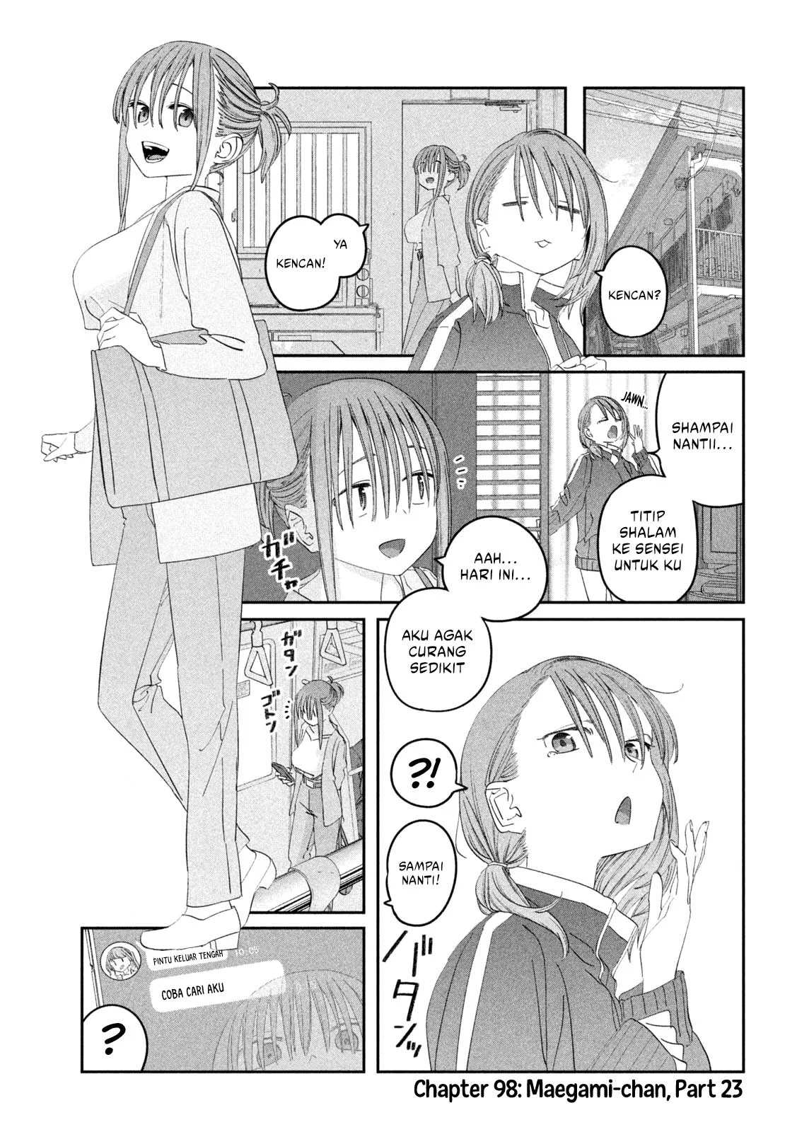 Komik Getsuyoubi no Tawawa (Serialization) Chapter 98 gambar nomor 1