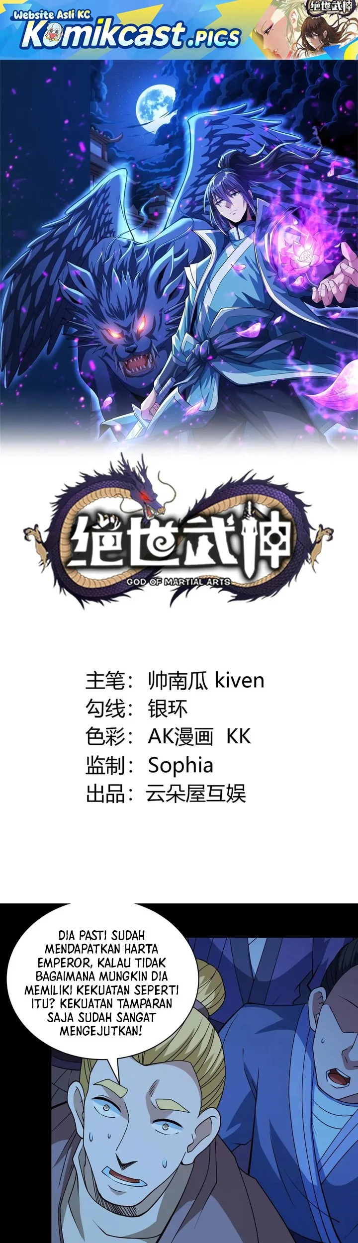 Komik God of Martial Arts Chapter 962 gambar nomor 1