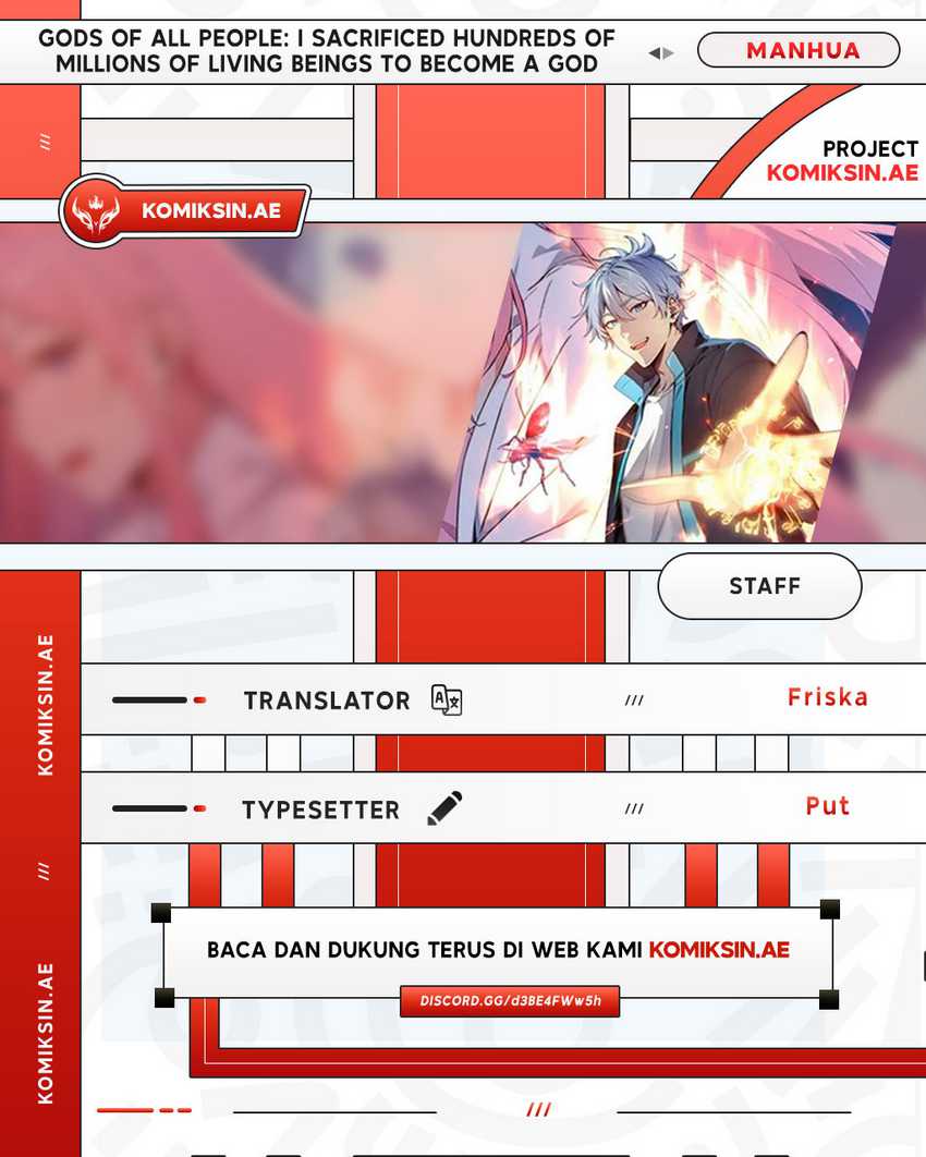 Komik Gods of All People: I Sacrificed Hundreds of Millions of Living Beings To Become a God Chapter 45 gambar nomor 1