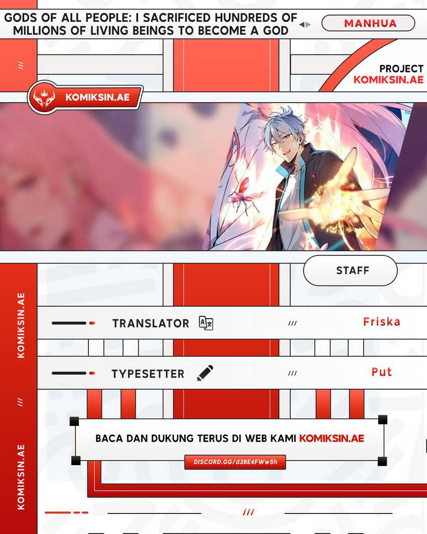 Komik Gods of All People: I Sacrificed Hundreds of Millions of Living Beings To Become a God Chapter 61 gambar nomor 1