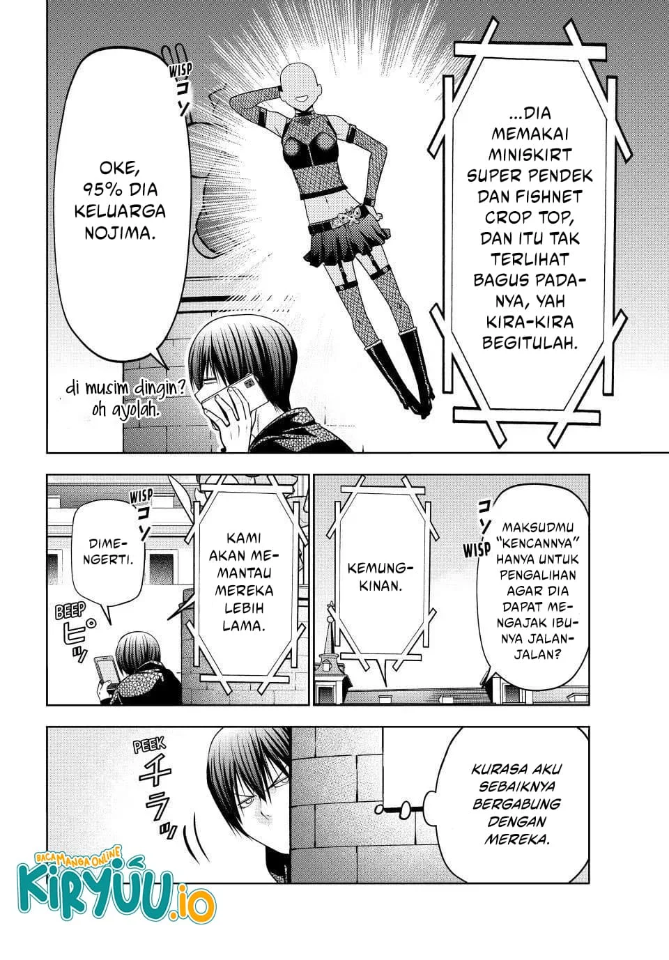 Grand Blue Chapter 106 Gambar 17