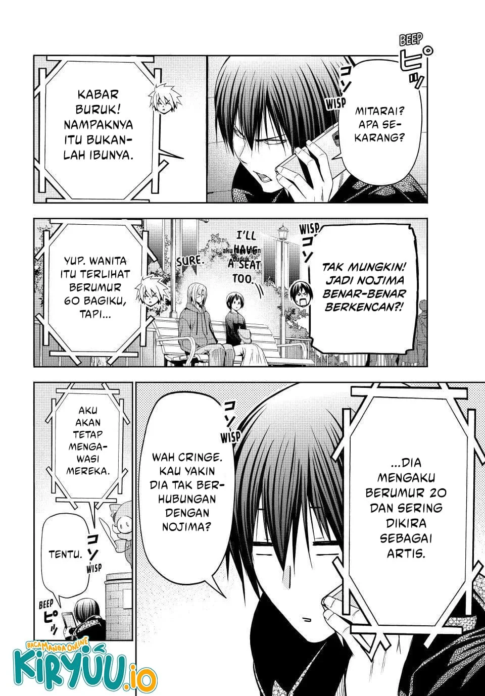 Grand Blue Chapter 106 Gambar 19