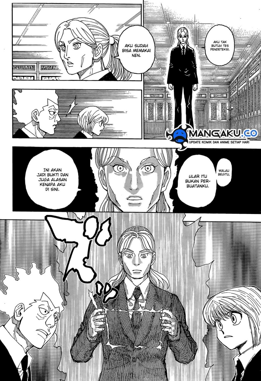 Hunter x Hunter Chapter 401 Gambar 4