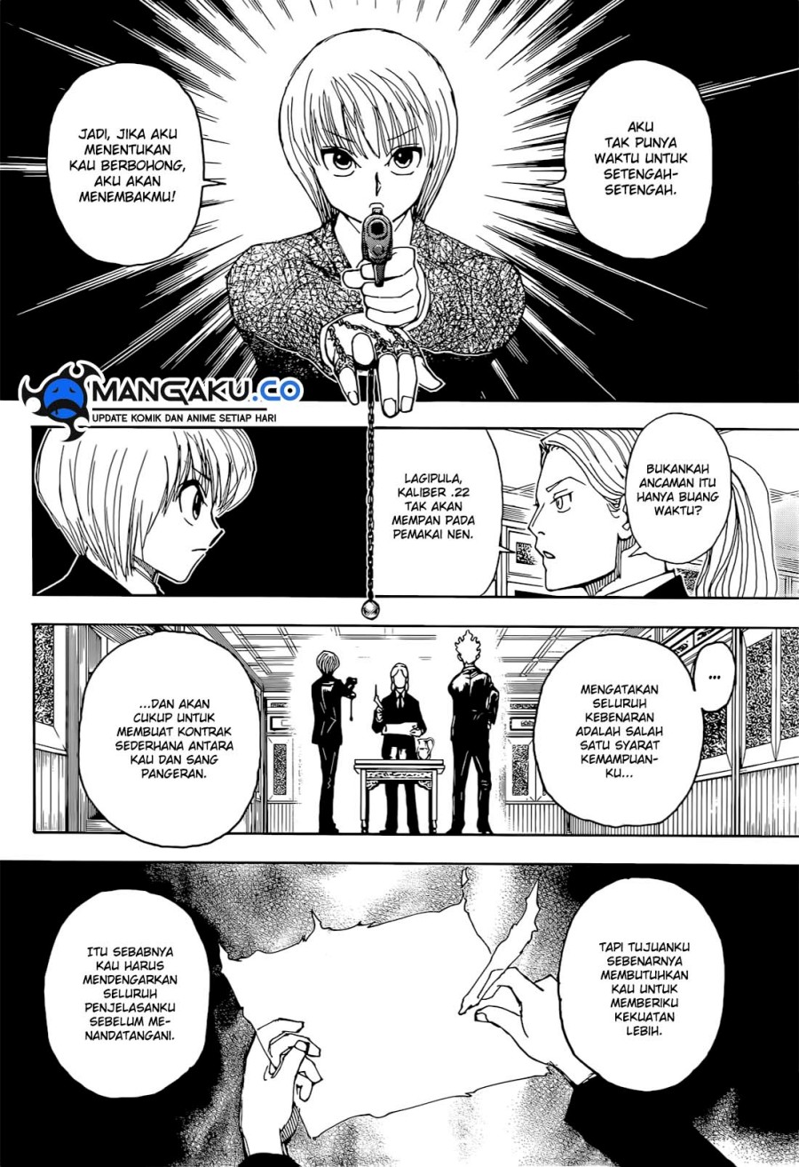 Hunter x Hunter Chapter 401 Gambar 6