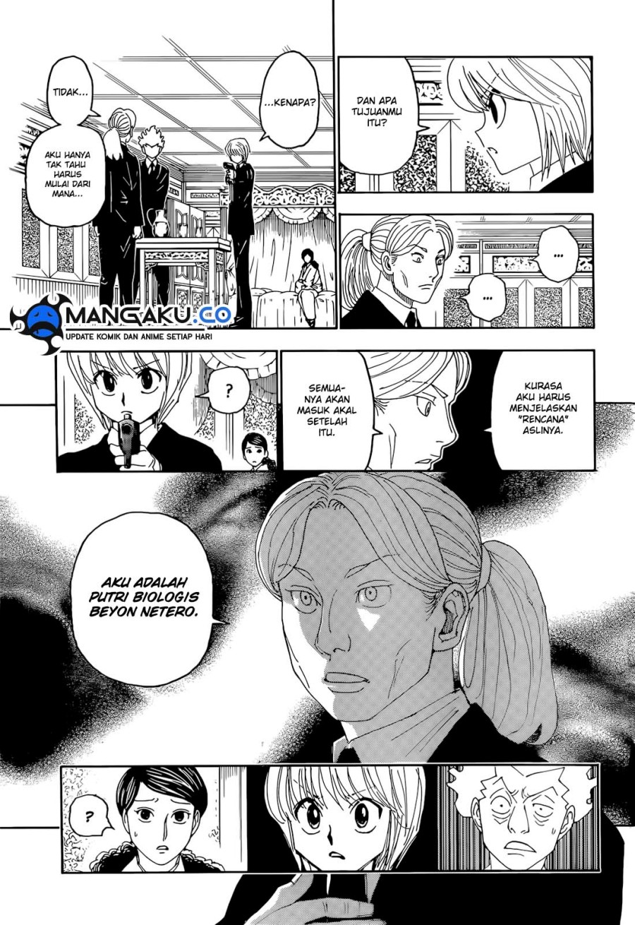 Hunter x Hunter Chapter 401 Gambar 7