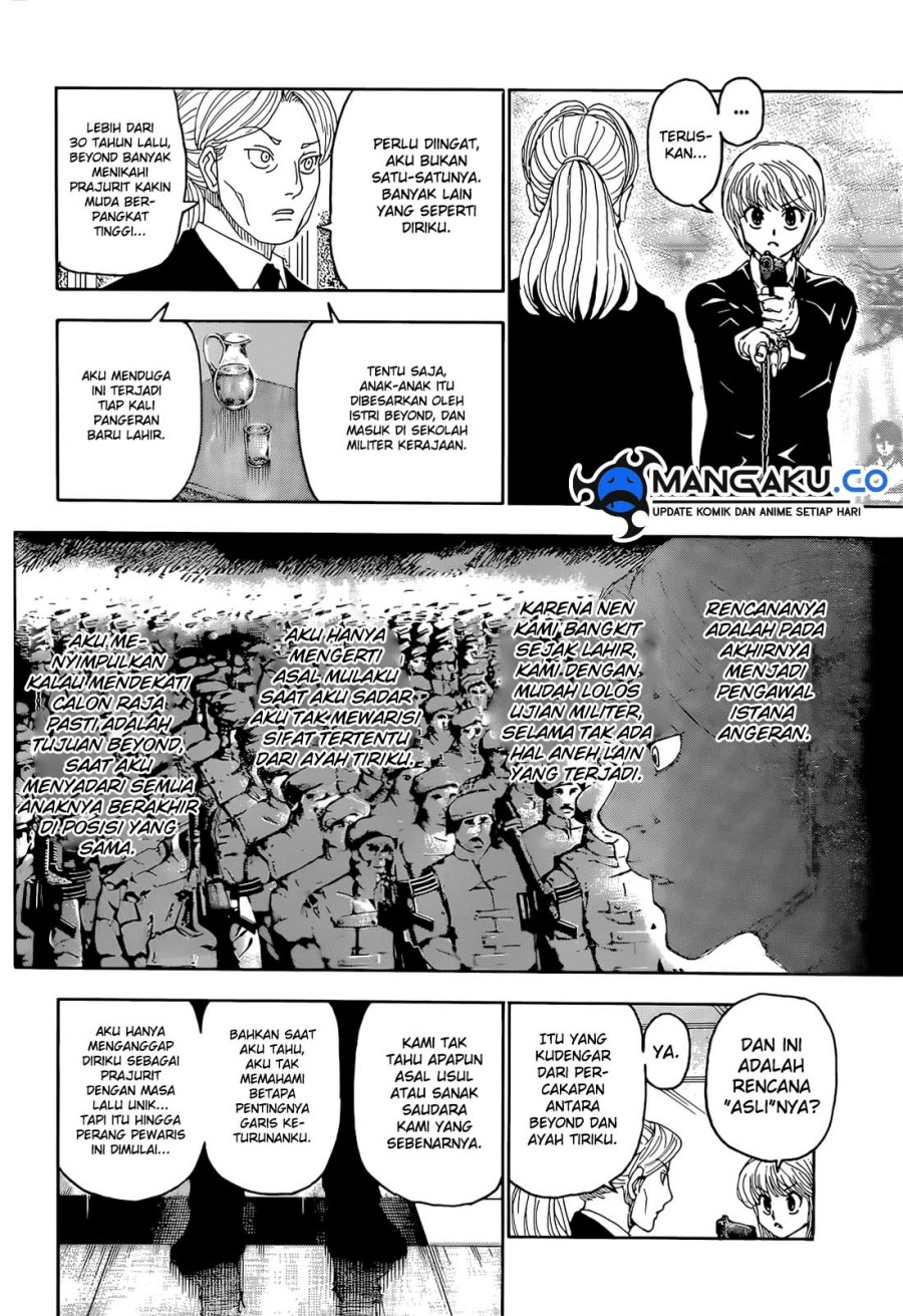Hunter x Hunter Chapter 401 Gambar 8