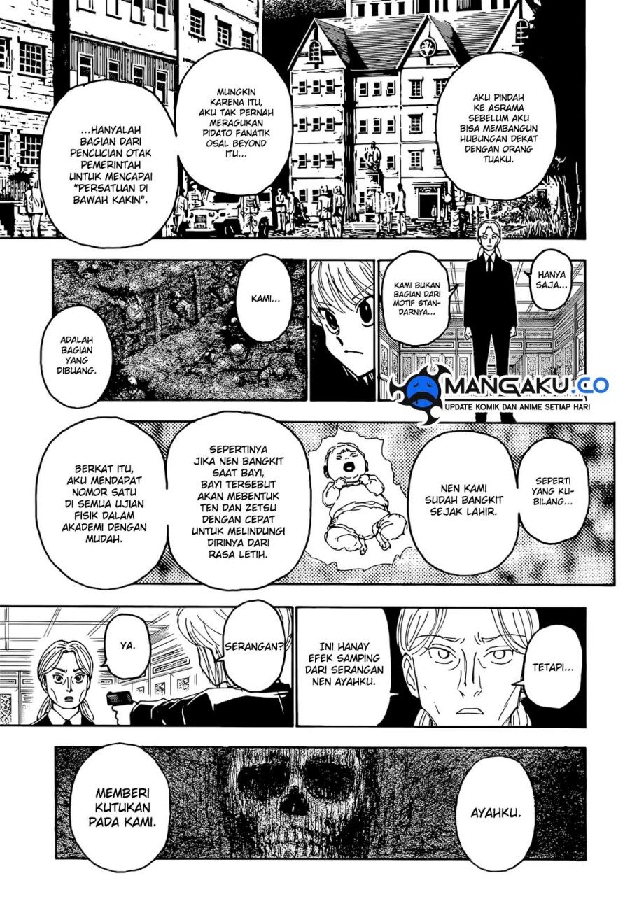 Hunter x Hunter Chapter 401 Gambar 9