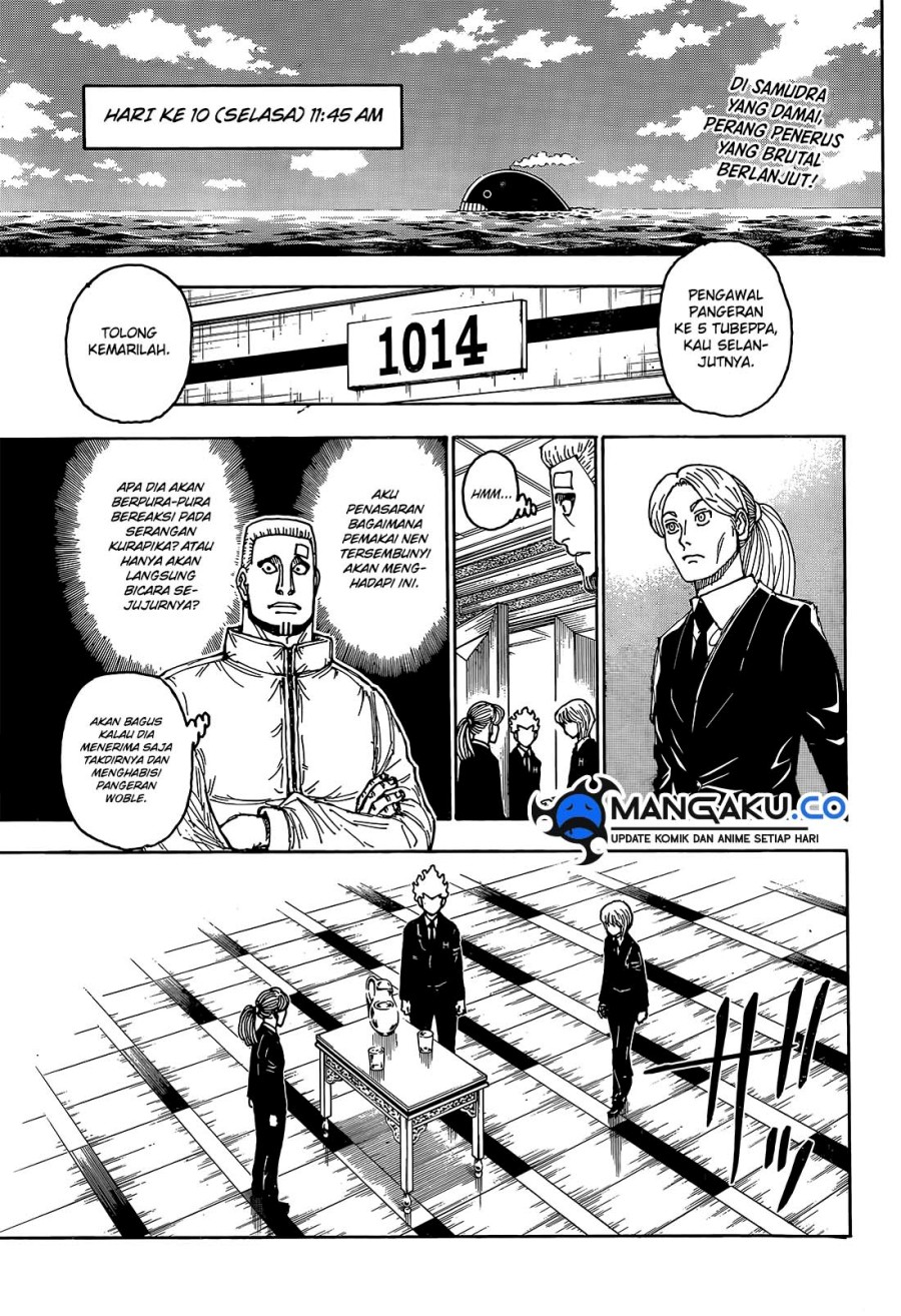 Hunter x Hunter Chapter 401 Gambar 3