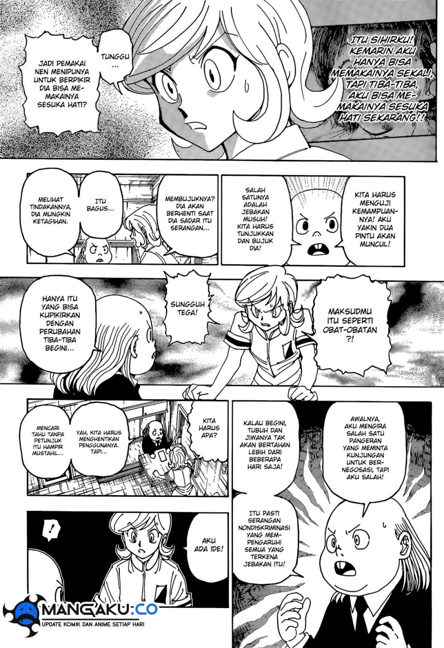 Hunter x Hunter Chapter 402 Gambar 8
