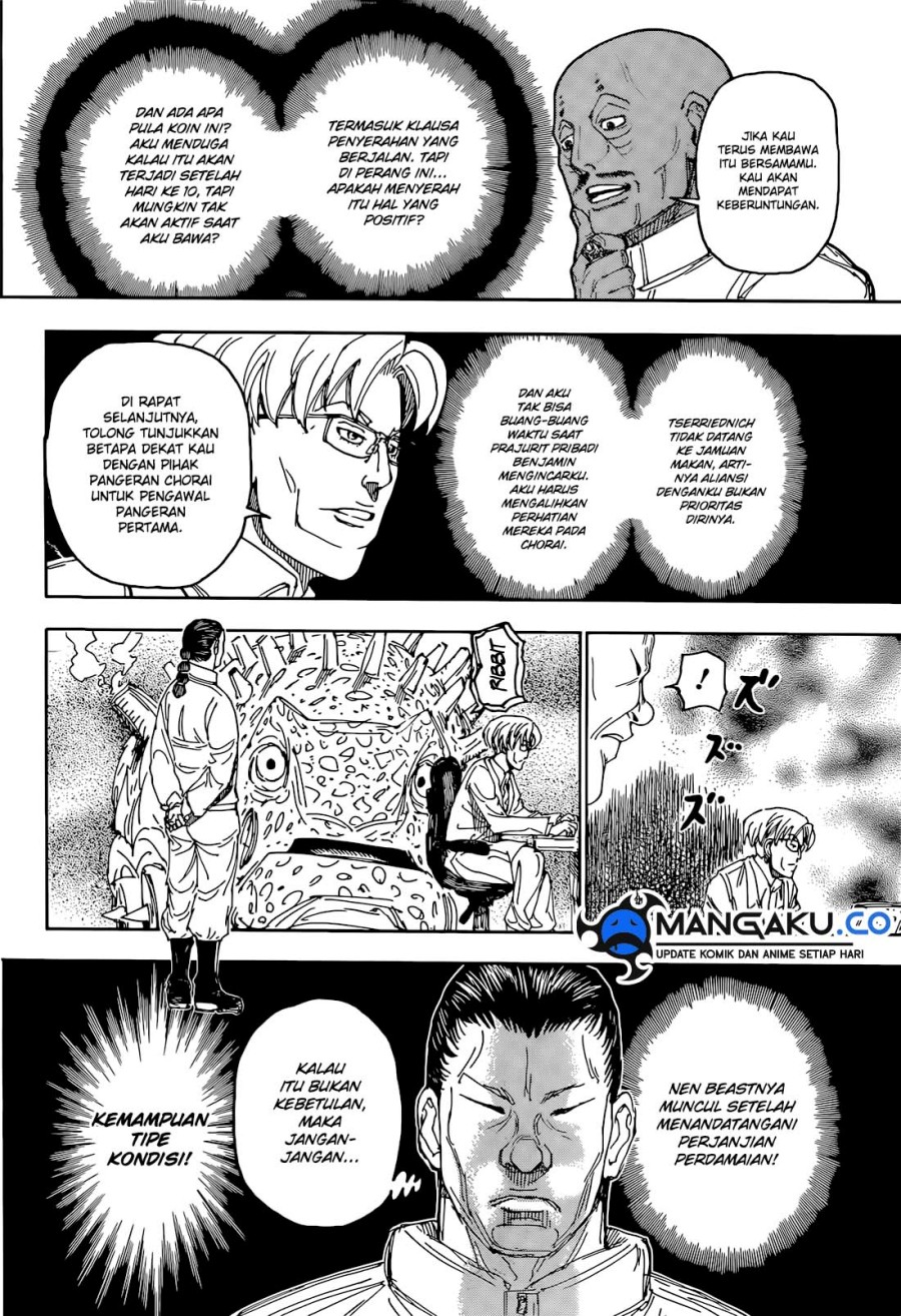 Hunter x Hunter Chapter 402 Gambar 3