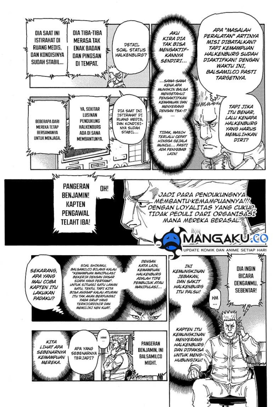 Hunter x Hunter Chapter 403 Gambar 8