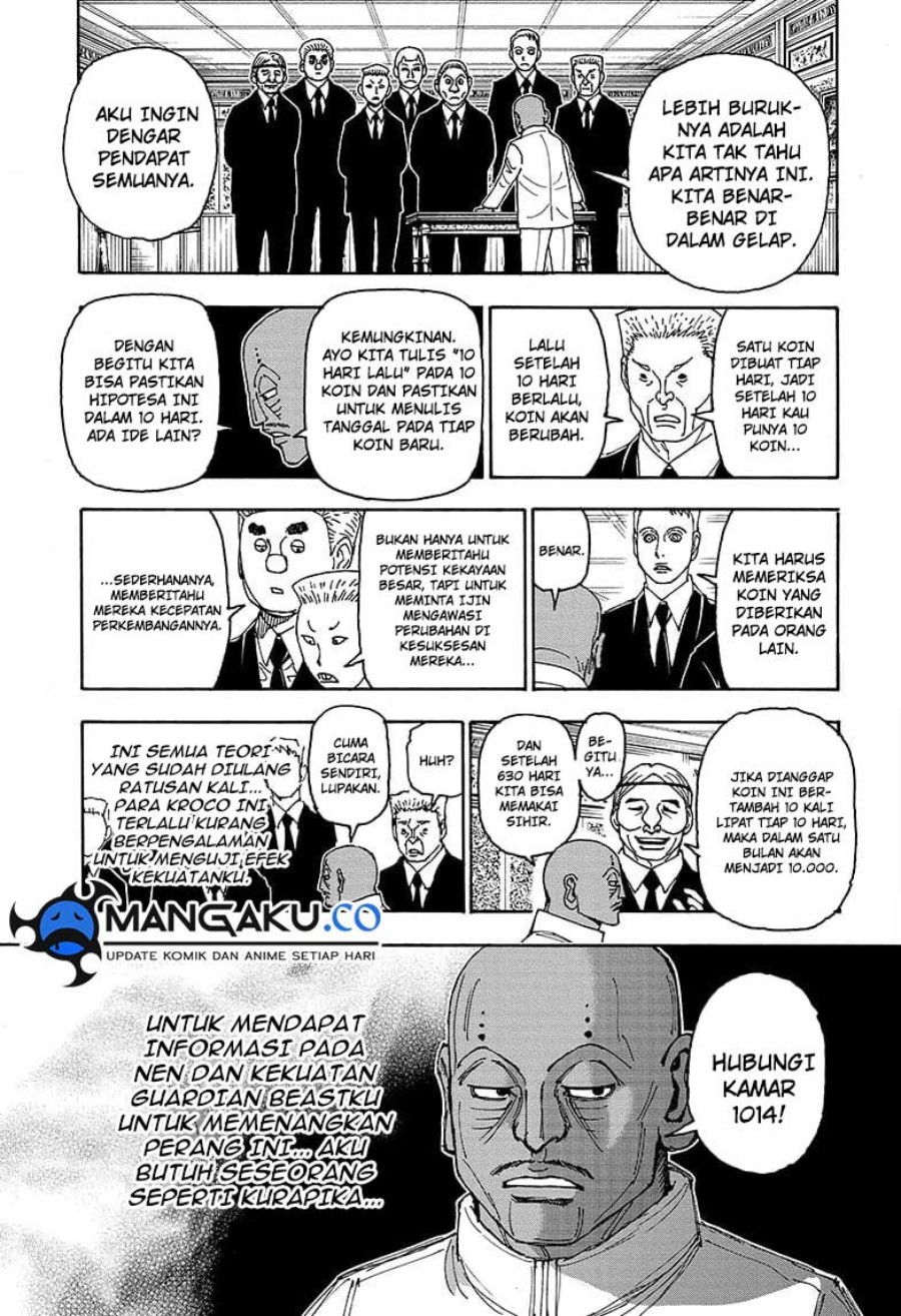 Hunter x Hunter Chapter 403 Gambar 16